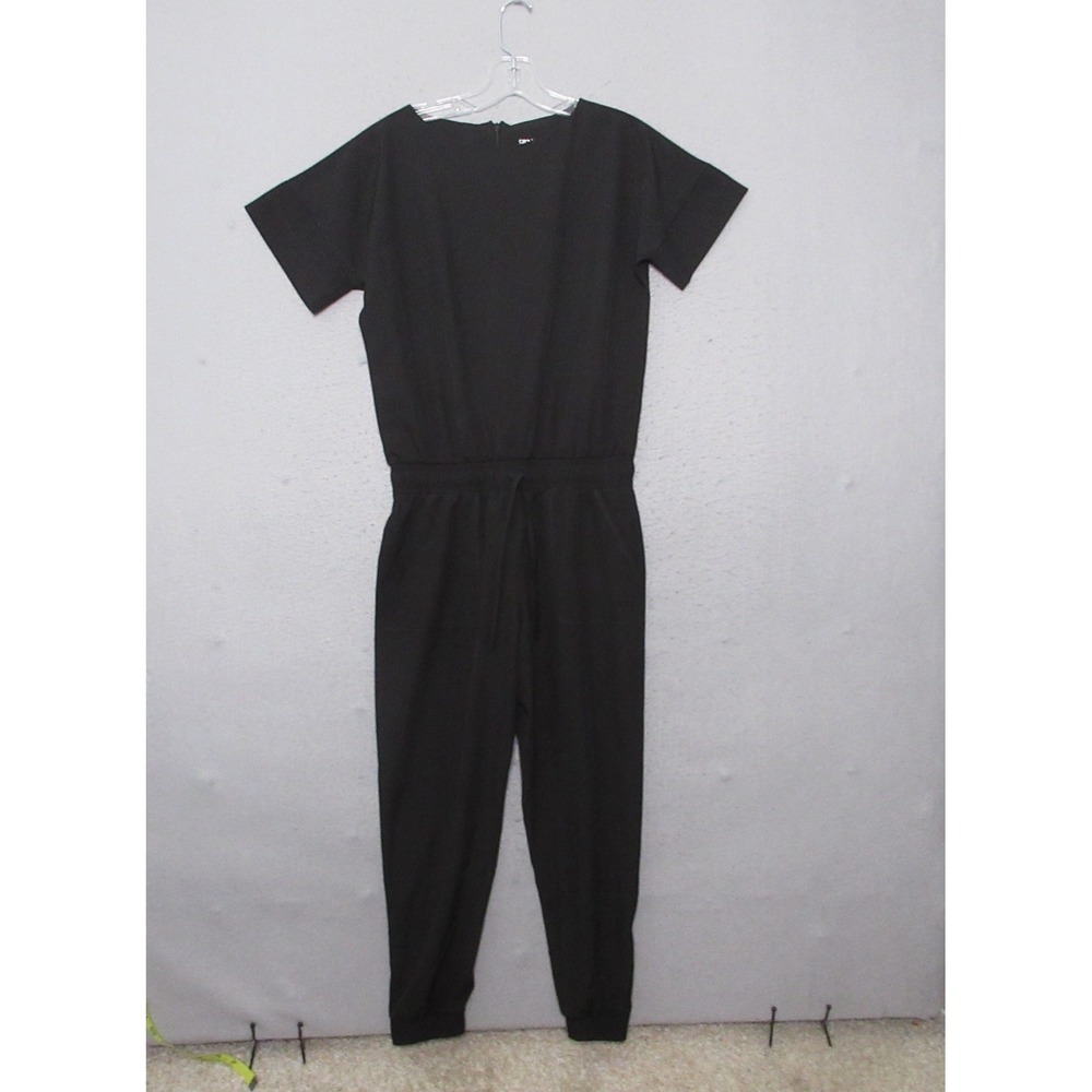 Albion Jumpsuit XXS Jetset Black Short Sleeve Jogger One Piece Athleisure Travel